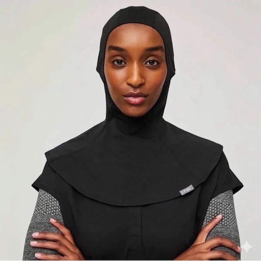 FIGS‎ Women's Hijab - Black - Size M/L